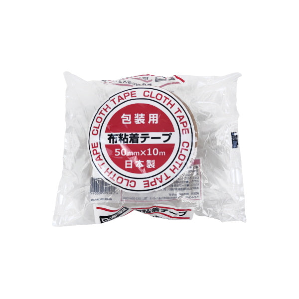 ガムテープ 布粘着テープ 50mm×10m 018457