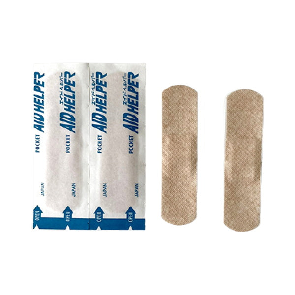 絆創膏 ばんそうこう エイドヘルパー 12P ウレタン ブラウン 019251