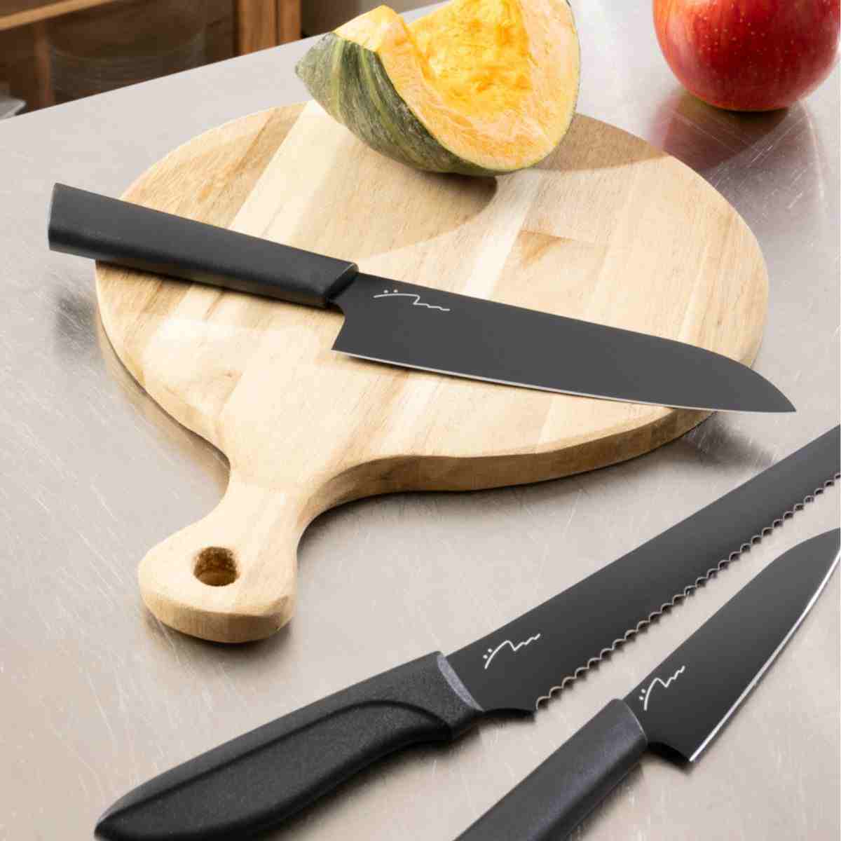 【在庫限り】PB.藤本美貴コラボ ペティナイフ(ふっ素) 019499