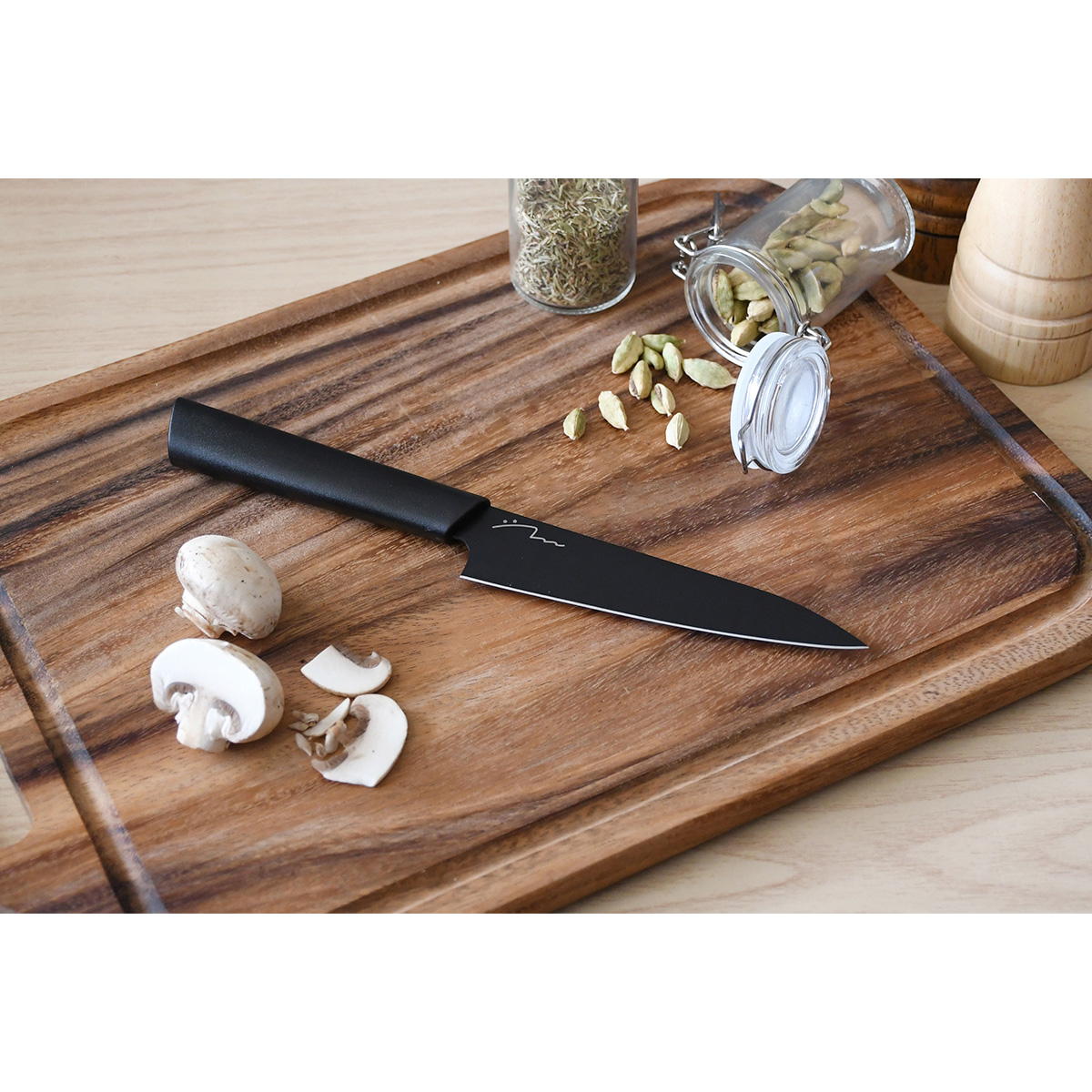 【在庫限り】PB.藤本美貴コラボ ペティナイフ(ふっ素) 019499