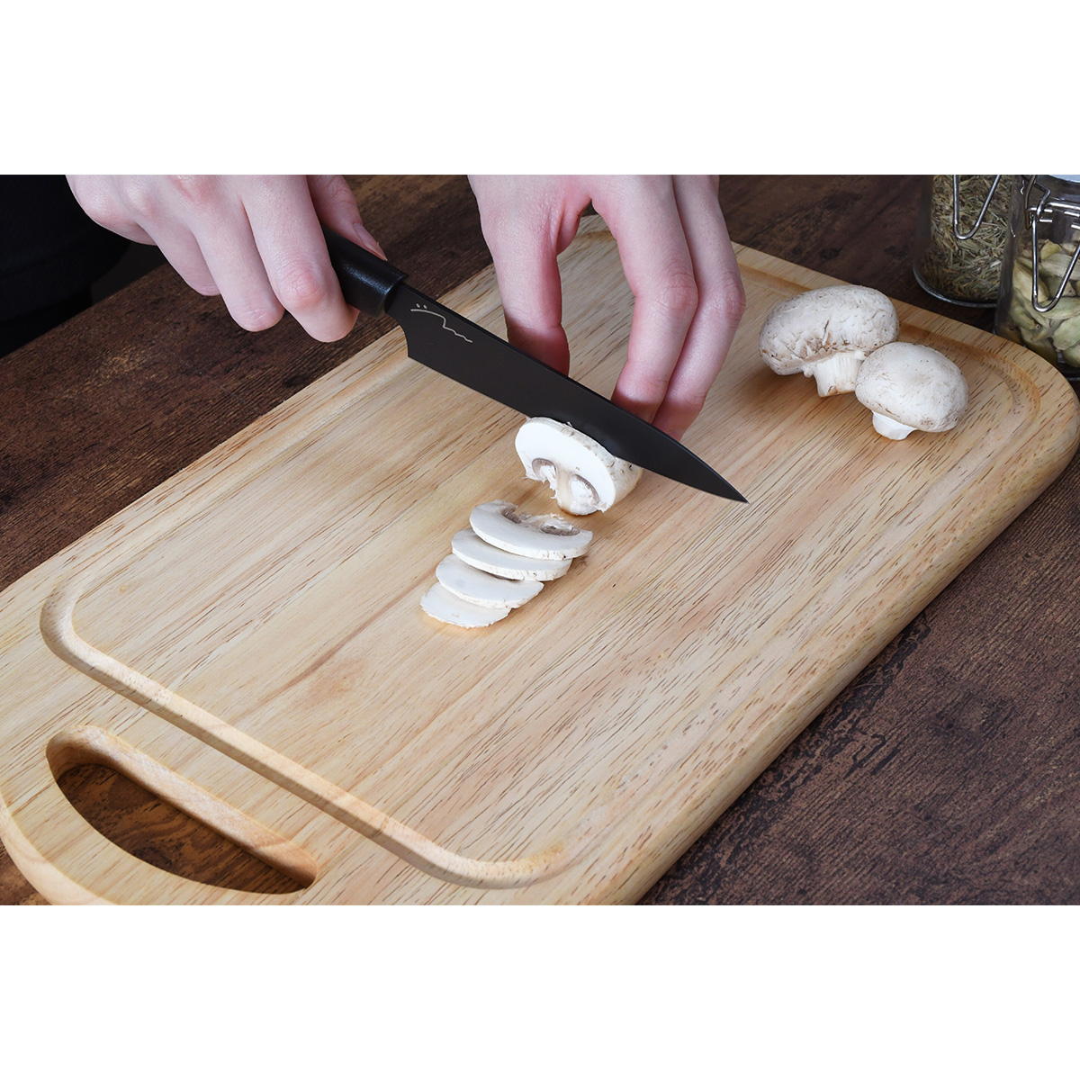 【在庫限り】PB.藤本美貴コラボ ペティナイフ(ふっ素) 019499