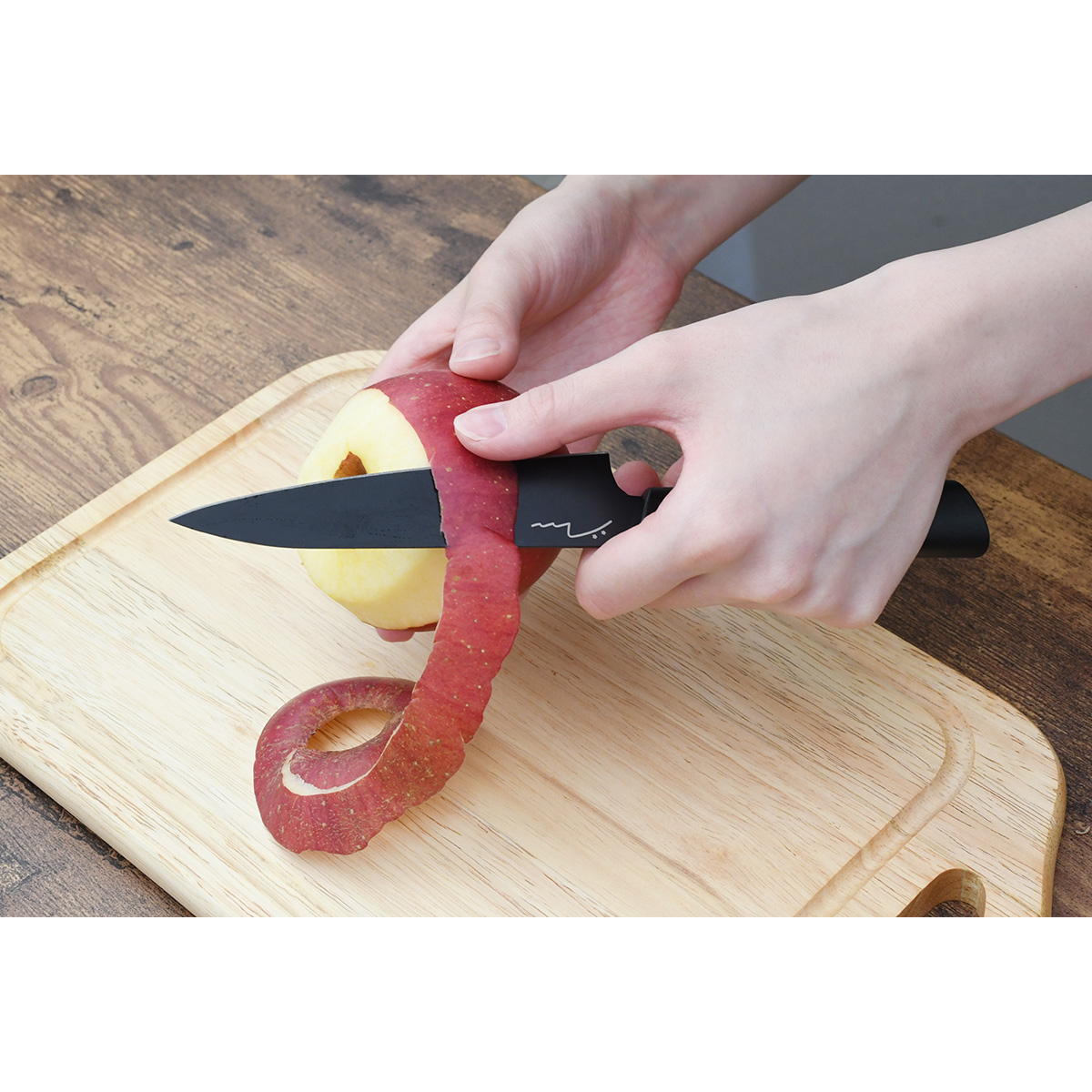 【在庫限り】PB.藤本美貴コラボ ペティナイフ(ふっ素) 019499