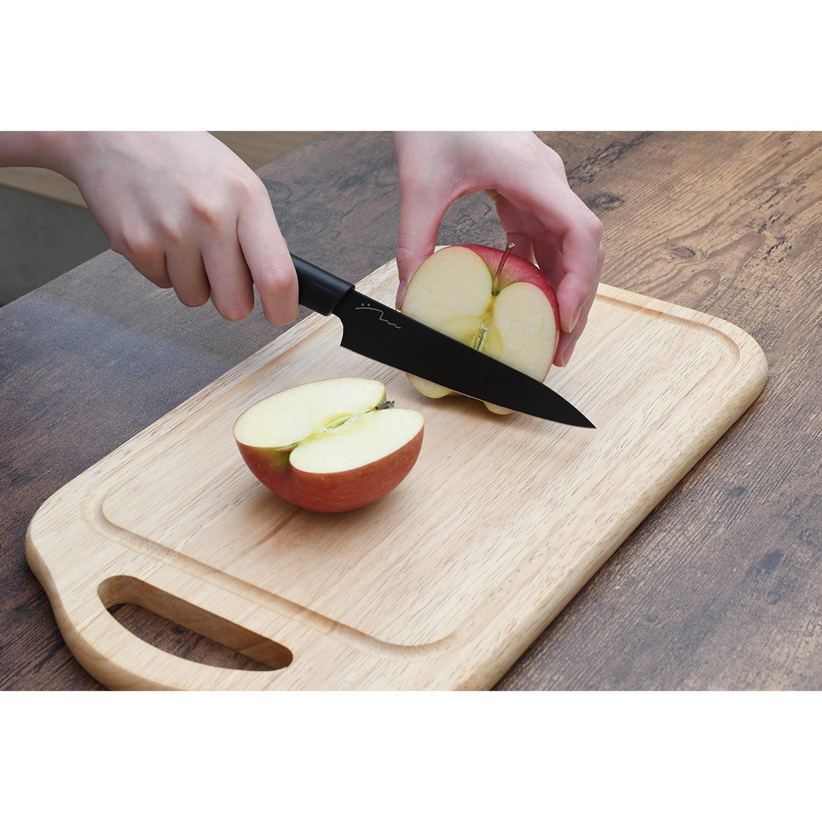 【在庫限り】PB.藤本美貴コラボ ペティナイフ(ふっ素) 019499