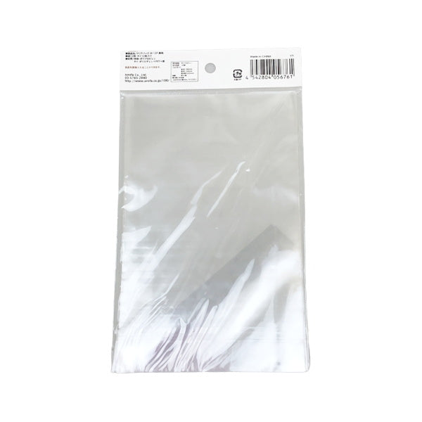 ギフトバッグ プレゼント用バッグ ラッピング袋 クリアバッグ 12P 無地 M 020367