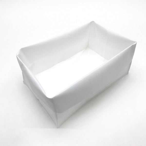 不織布仕切りケース L ホワイト 引き出し収納 020543