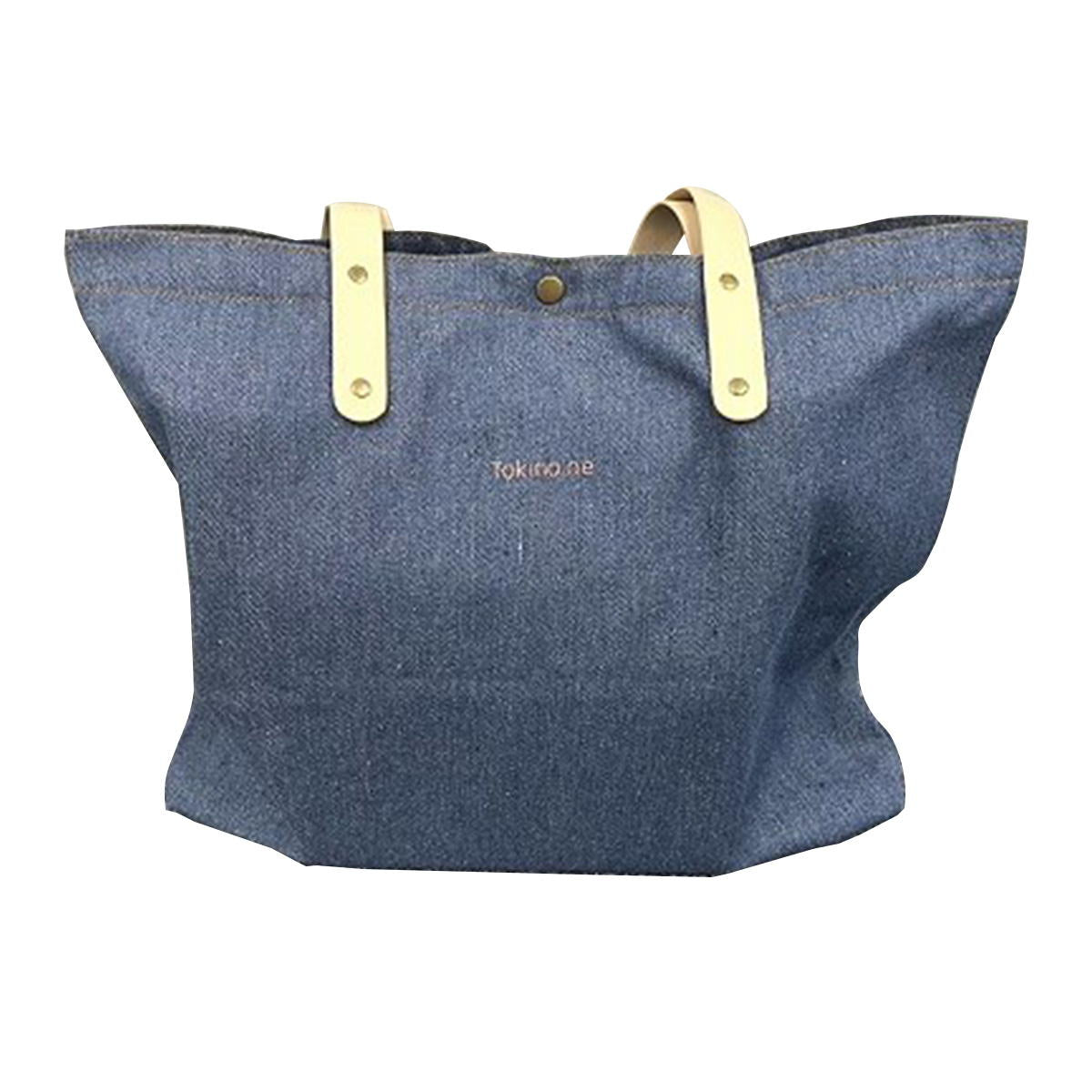 Tokinone PB.デニム風トートバッグ 021083