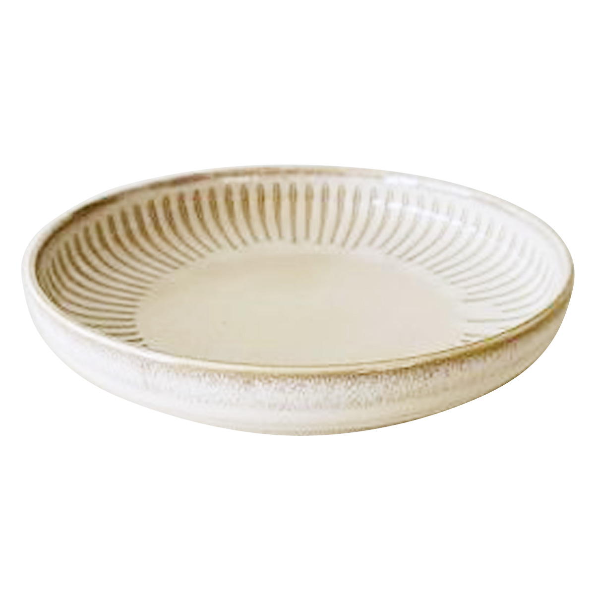 Tokinone PB.色撥水十草パスタ皿白うのふ 021217