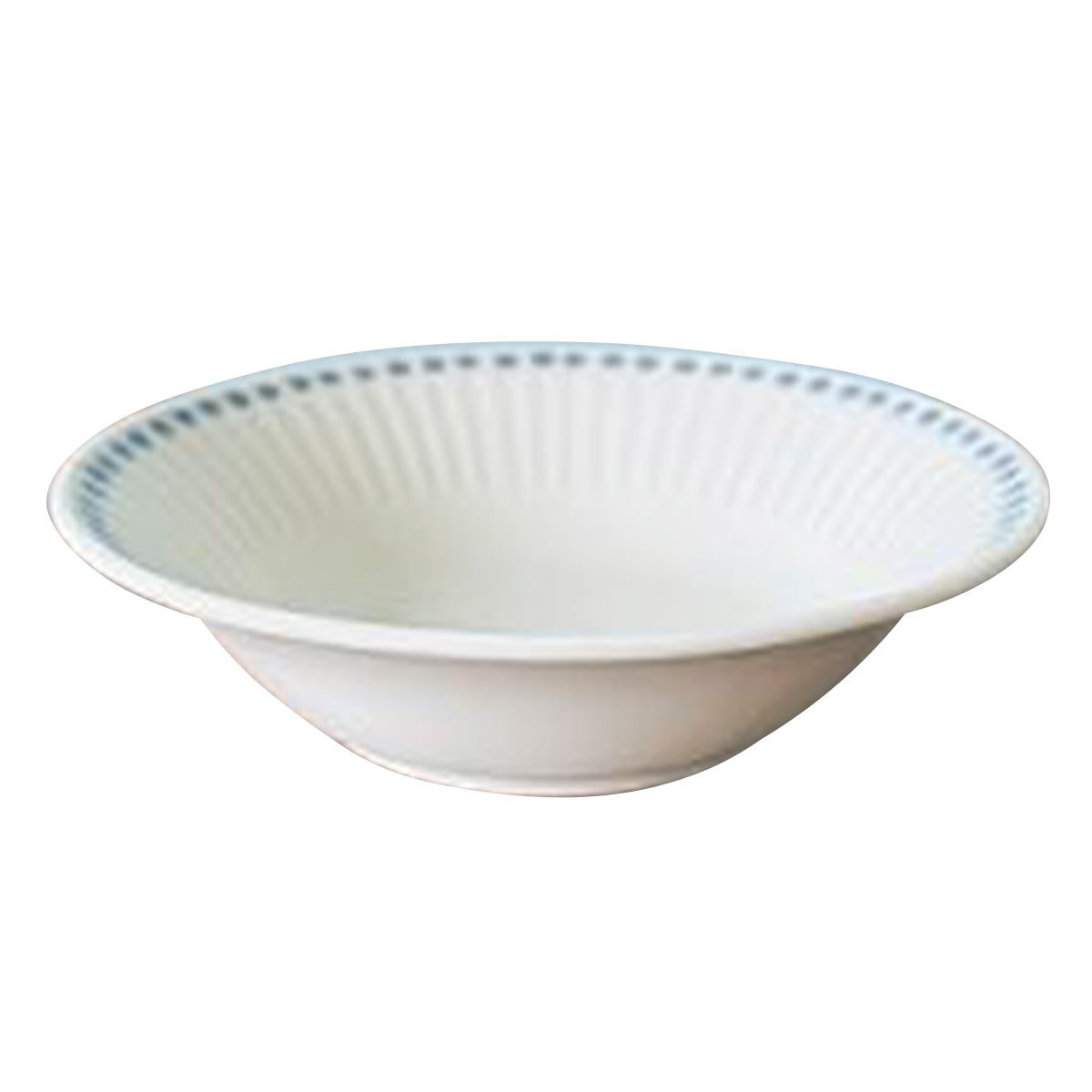 Tokinone PB.失透アイボリー反型5.5丼 021237