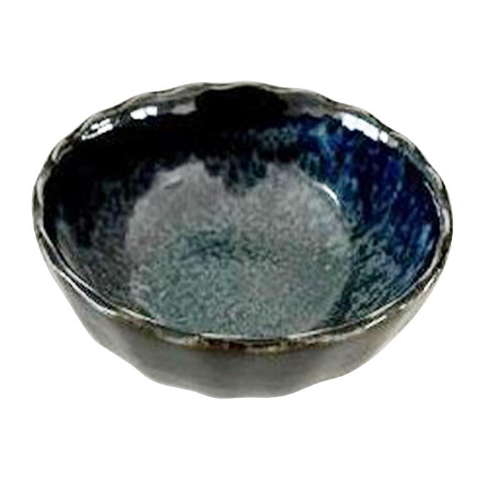 Tokinone PB.窯変紺菊型3.0小鉢 021241
