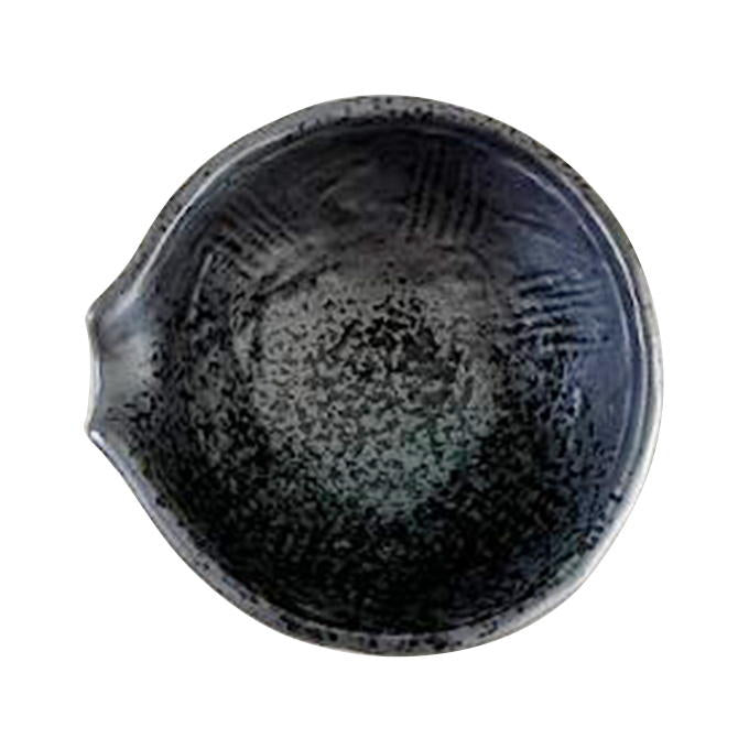 Tokinone PB.黒結晶片口小鉢 021265
