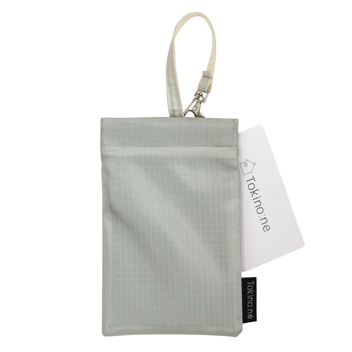 【在庫限り】Tokinone PB.携帯ゴミポケット付ティッシュケース LGY 021389