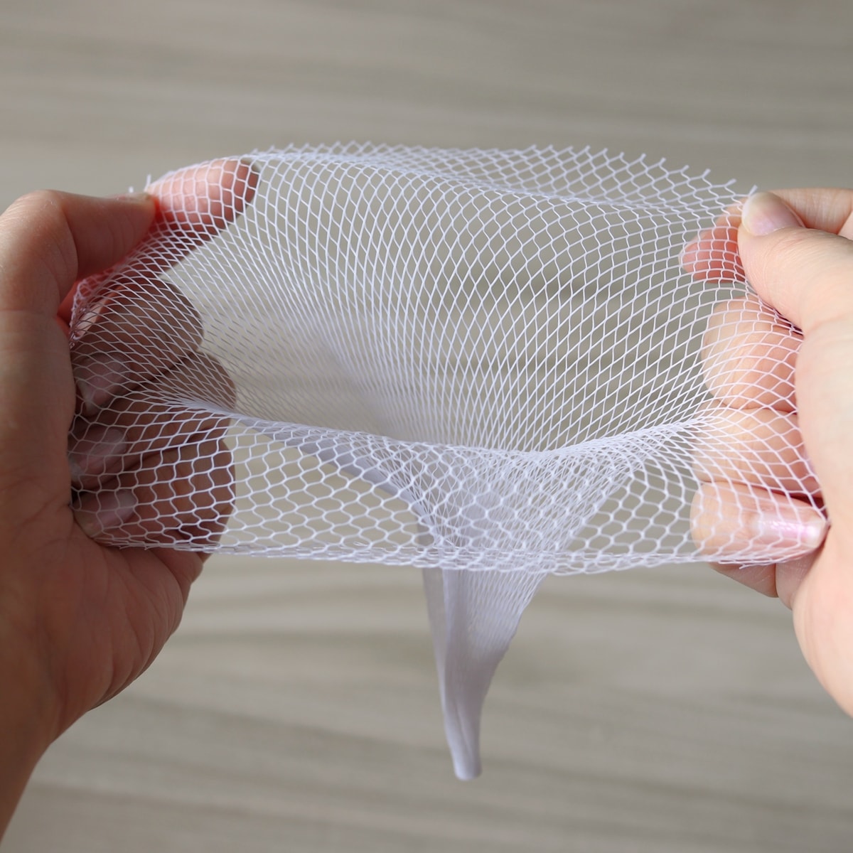 ピカピカバス お風呂の排水口ネット 42枚入 ホワイト 023213