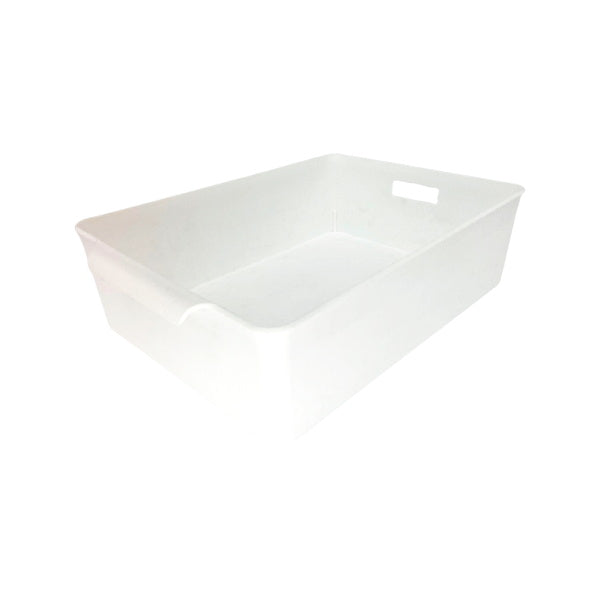 収納ボックス 収納ケースラッセ バスケット B5サイズ ホワイト 024255