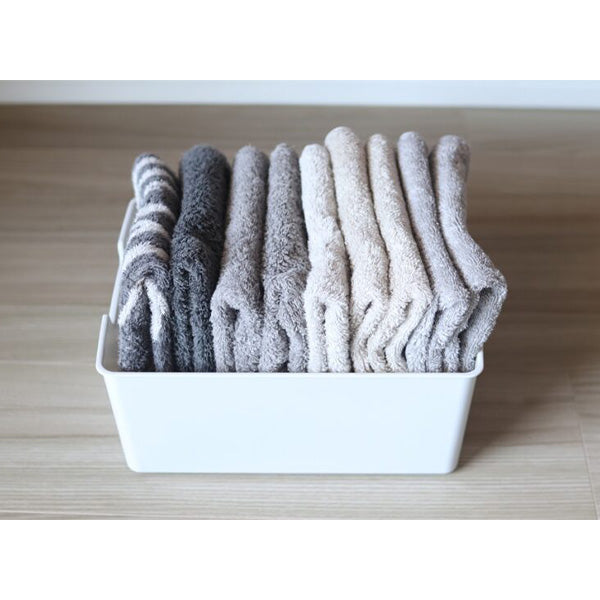 収納ケース ストレージボックス ショート グレー 026252