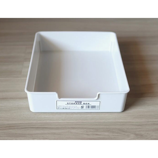 収納ケース ストレージボックス ショート グレー 026252