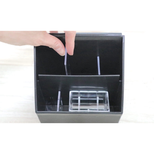 DeskLabo プチポケット ホワイト 卓上収納ケース 026714