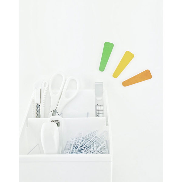 DeskLabo プチポケット ホワイト 卓上収納ケース 026714