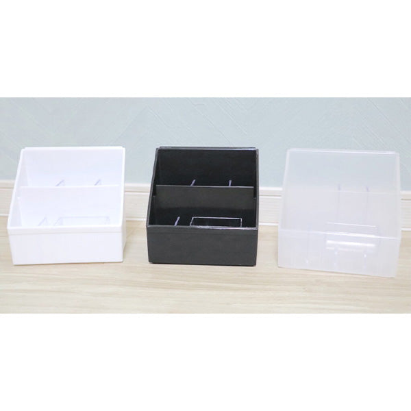 DeskLabo プチポケット ホワイト 卓上収納ケース 026714