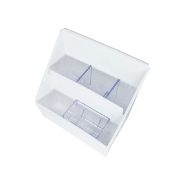 DeskLabo プチポケット ホワイト 卓上収納ケース 026714