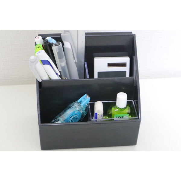 DeskLabo プチポケット ホワイト 卓上収納ケース 026714