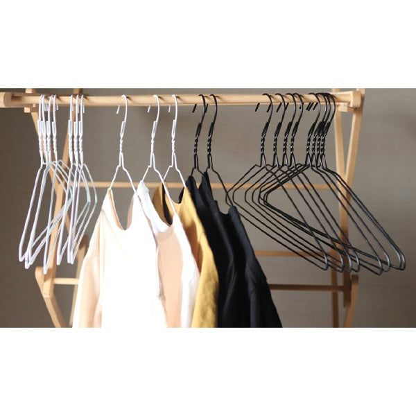物干しハンガー ワイヤーハンガー 10本セット 027085