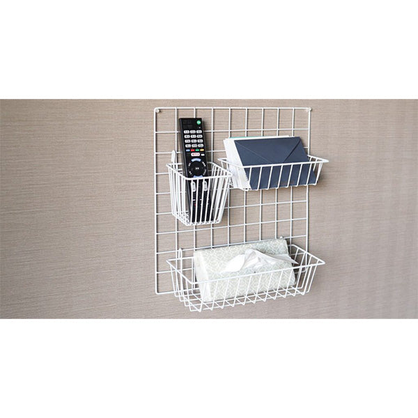 ワイヤーカゴ Aタイプ ホワイト 027402