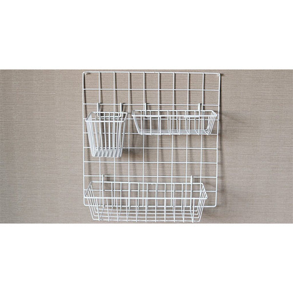 ワイヤーカゴ Aタイプ ホワイト 027402