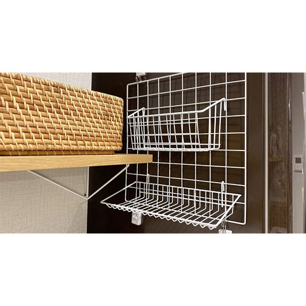 ワイヤーラック Eタイプ ホワイト 027408