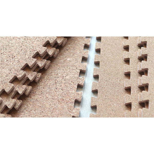 タイルカーペットコルクジョイントマット 小粒 30×30×厚み0.8cm 027441