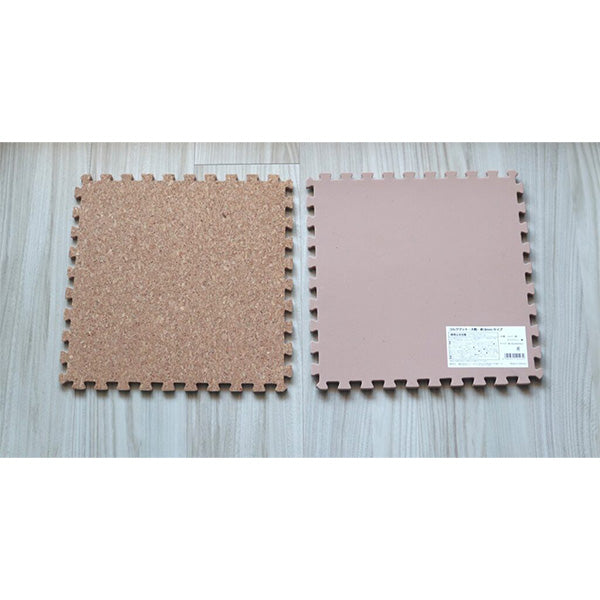 タイルカーペットコルクジョイントマット 大粒 30×30×厚み0.8cm 027442