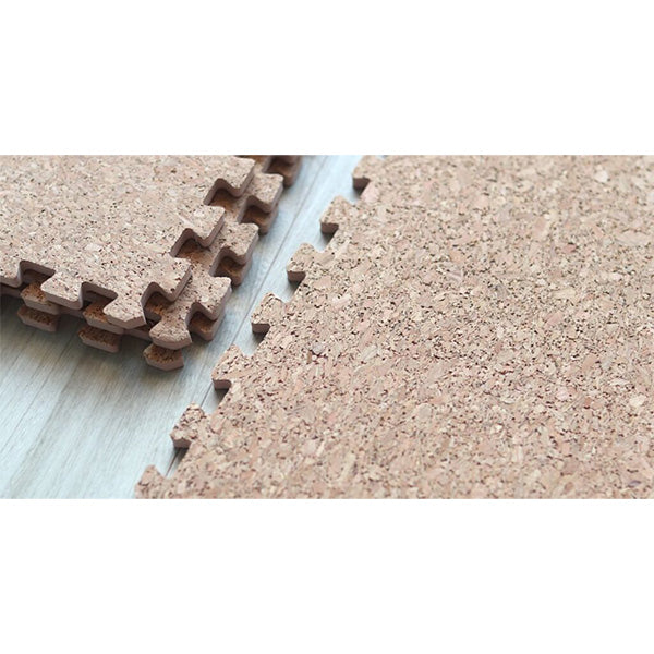 タイルカーペットコルクジョイントマット 大粒 30×30×厚み0.8cm 027442