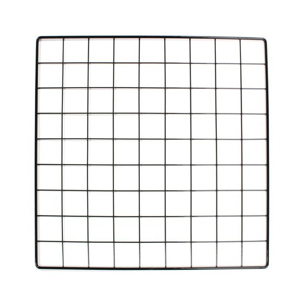 ワイヤーネット フリーマルチネット 約355×355mm ブラック 027470