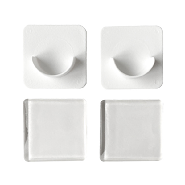 突っ張り棒ガード つっぱり棒壁面ガード ホワイト 027620