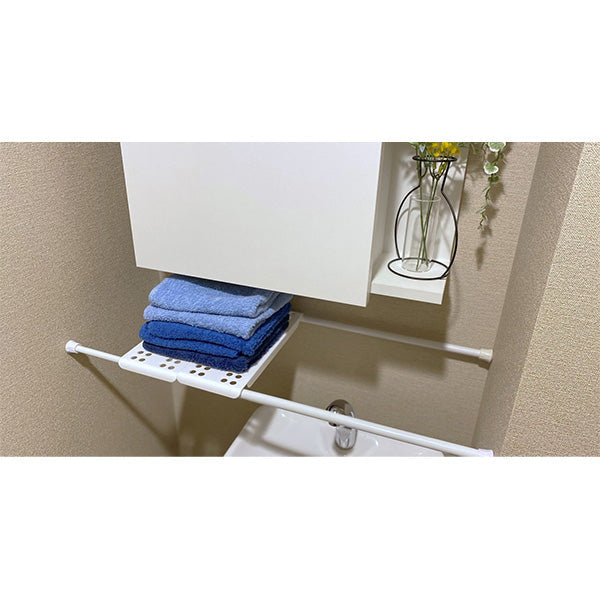 シェルフ 収納棚 収納トレー ブリッジシェルフ 250 2P ホワイト 027628