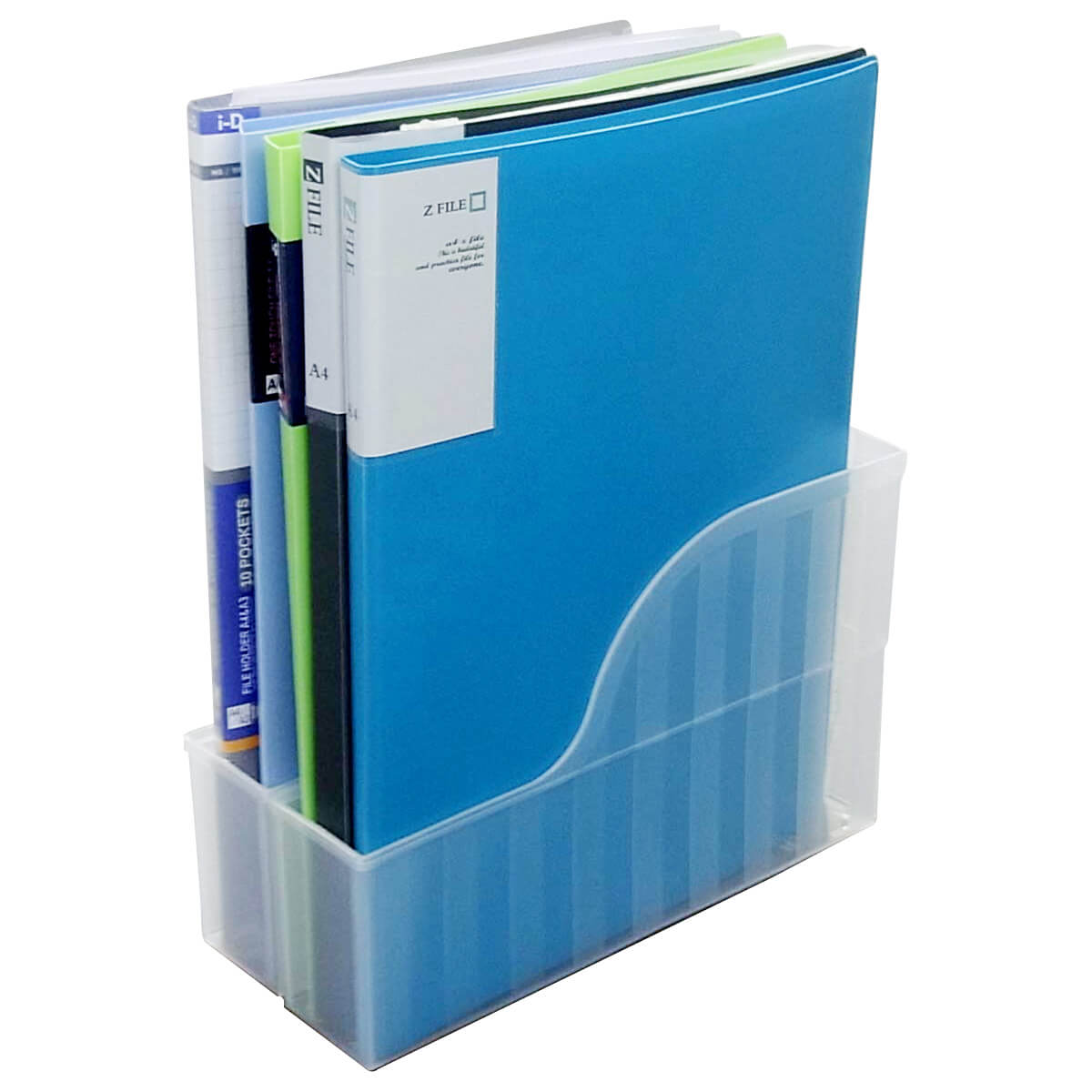 ファイルスタンド バインダー収納 A4 バインダースタンド スリム 028007