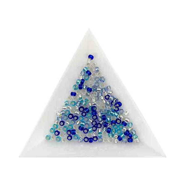 プチクィーンビーズ 13m×3mm シルバー 028538