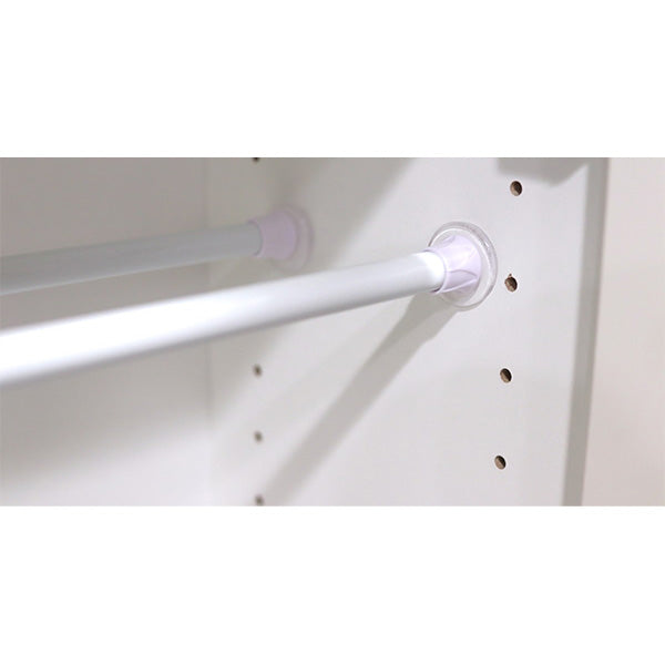 突っ張り棒ガード 突っ張り棒カバー つっぱり棒用ズレ防止マット 6P 028546