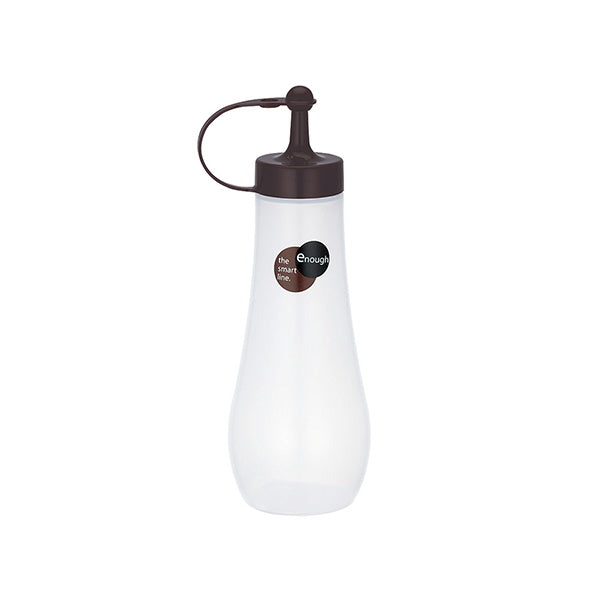 液体調味料ボトル ドレッシングボトル ドレッシングポット 大 360ml ブラウン 030374