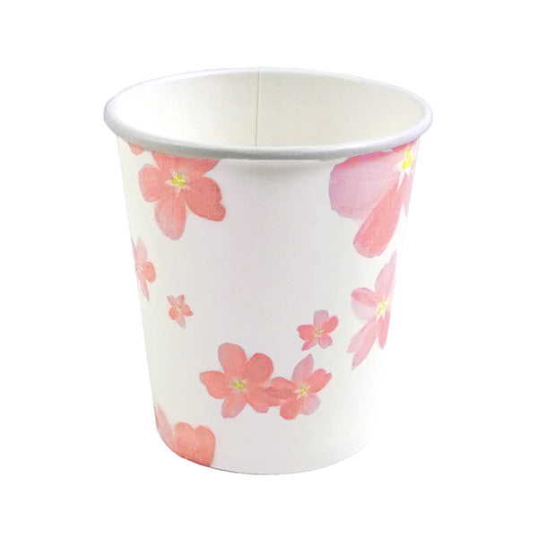 【在庫限り】桜柄 紙コップ ペーパーカップ 205ml 20個 030838