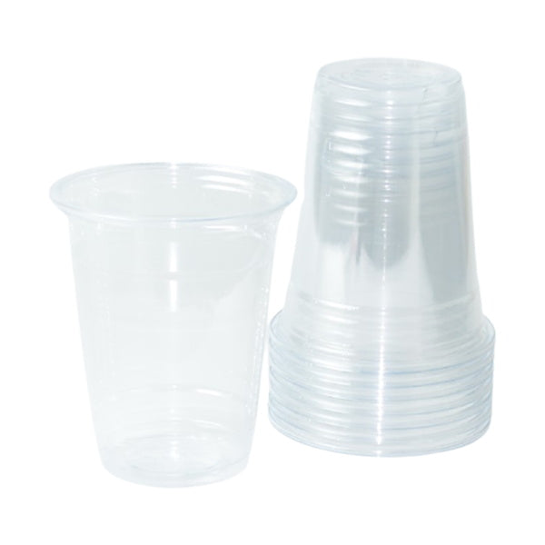 プラカップ クリアビールカップ 8個 410ml 032379