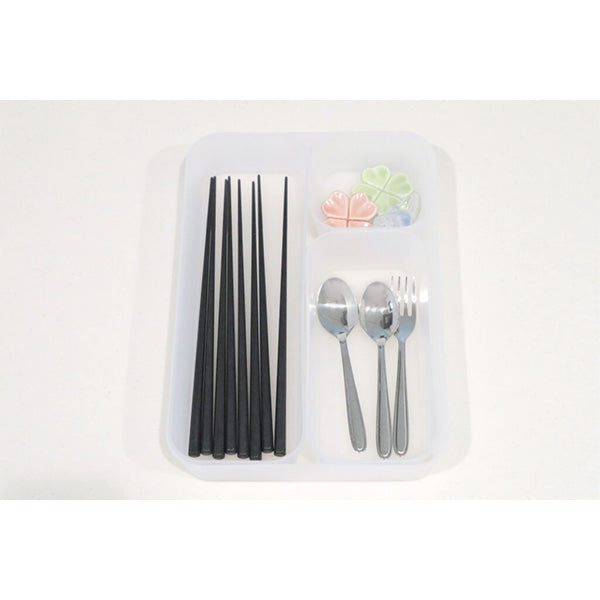 キッチン整理 L 268x185x45mm クリア 小物ケース 引き出し収納 033178