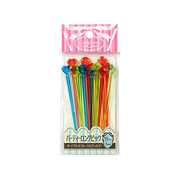 ランチピック お弁当ピック パーティーロングピック 15本入 033370