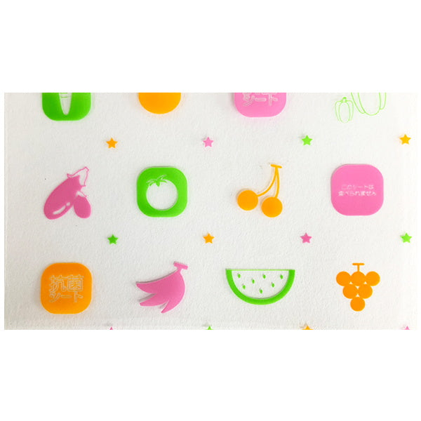 抗菌お弁当シートフルーツ&野菜 40枚入 033402