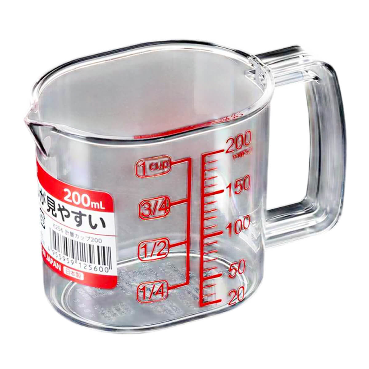 計量カップ 200ml クリア 033551