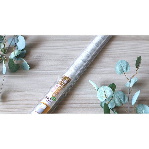 ロングデコレーション粘着シート45×100cm白レンガ調 034663