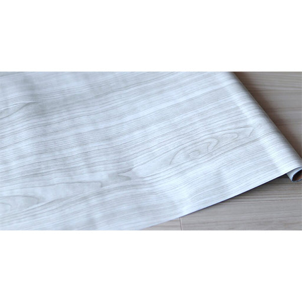 ロングデコレーション粘着シート ホワイトアッシュ調 45×100cm 034665