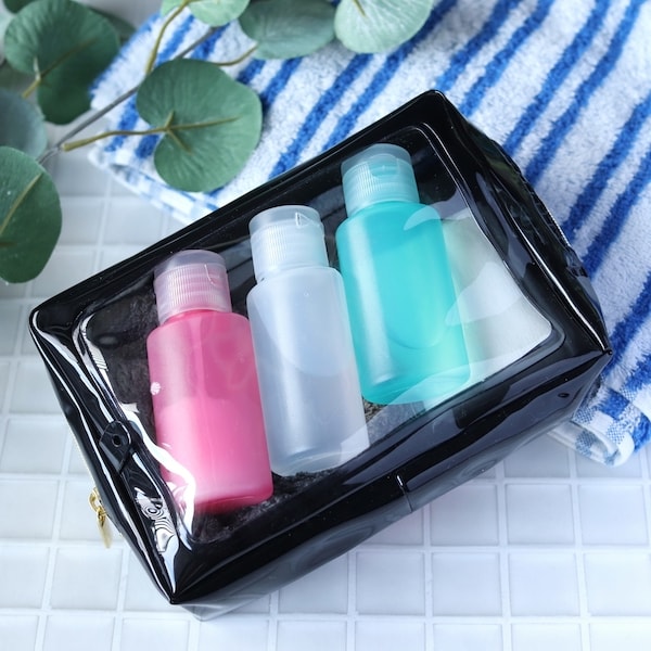 トラベルボトル 詰め替え容器 やわらかワンタッチボトル 3P 035168