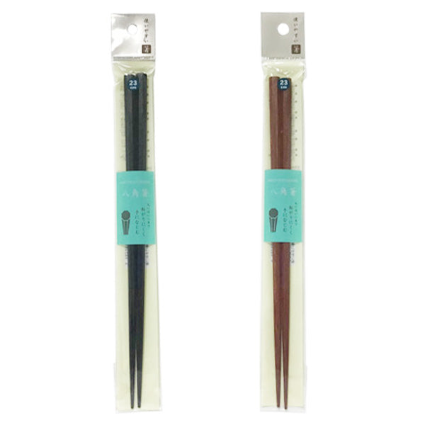 お箸 はし 天然木 使いやすい箸 八角箸23 035333