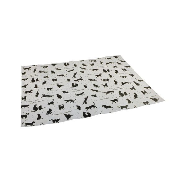 ガスコンロシート ネコ柄 55×70cm 038113