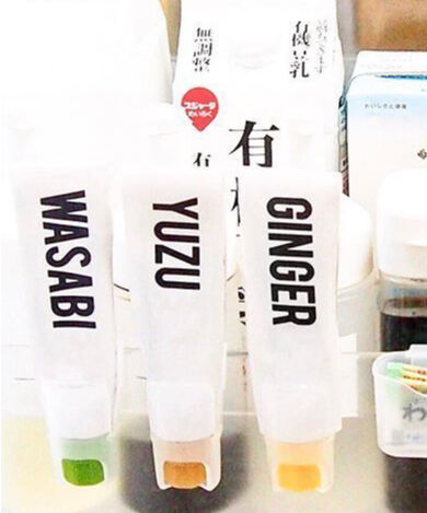 冷蔵庫 薬味チューブホルダー 3P 038461